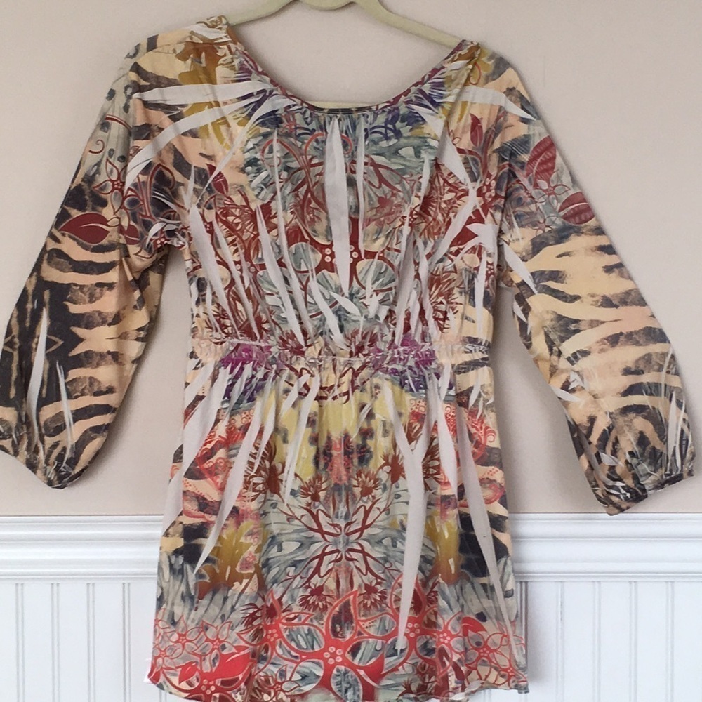 Style&Co. Boho Print Tunic Top - Picture 2 of 5